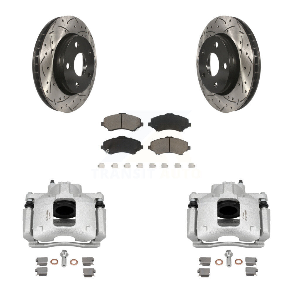 Transit Auto KCD-100196C Disc Brake Kit for 2007-2016 Jeep Wrangler - Front product image