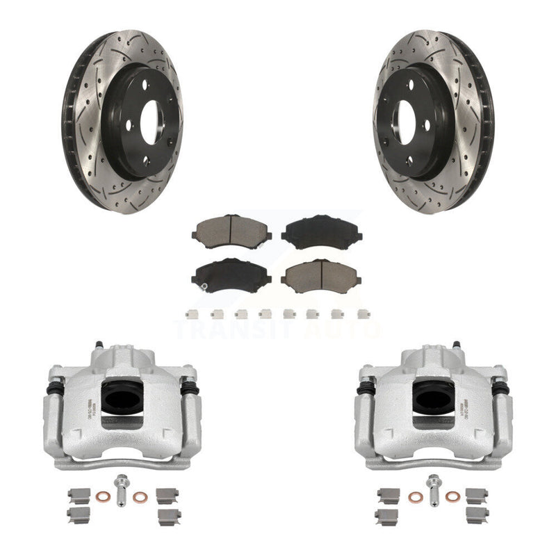 Transit Auto KCD-100196C Disc Brake Kit for 2007-2016 Jeep Wrangler - Front product image