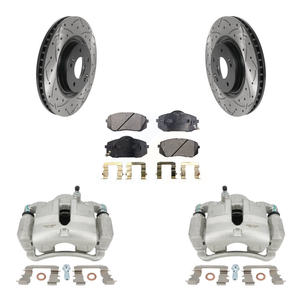 Transit Auto KCD-100196P Disc Brake Kit for 2015 Hyundai Tucson - Front product image
