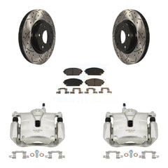 Transit Auto KCD-100196T Disc Brake Kit for 2016-2018 Mazda CX-3 - Front product image
