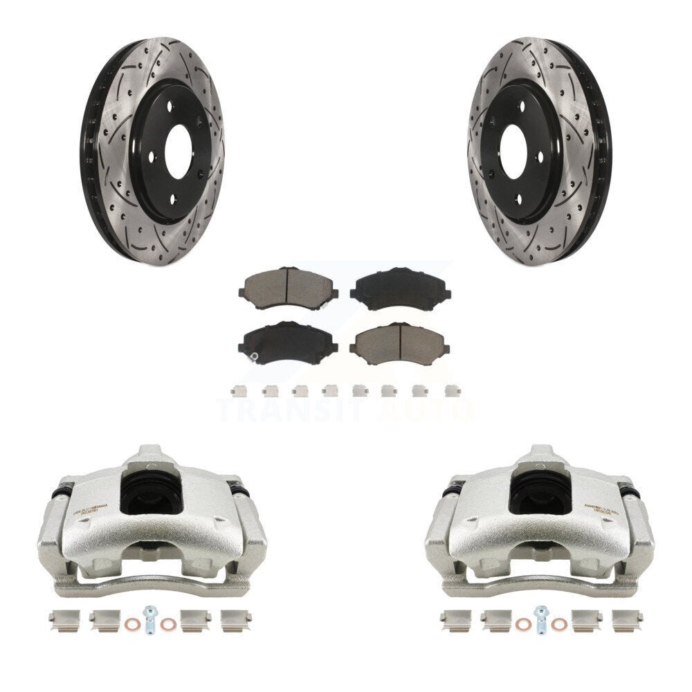 Transit Auto KCD-100197C Disc Brake Kit for 2009-2011 Dodge Journey - Front product image