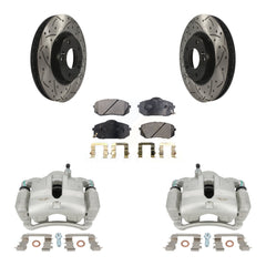Transit Auto KCD-100197P Disc Brake Kit for 2010-2016 Kia Sportage, Hyundai Tucson - Front product image