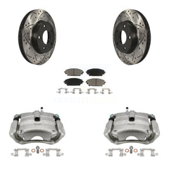 Transit Auto KCD-100198C Disc Brake Kit for 2014-2018 Mazda CX-3, Mazda 3, Mazda 3 Sport - Front product image