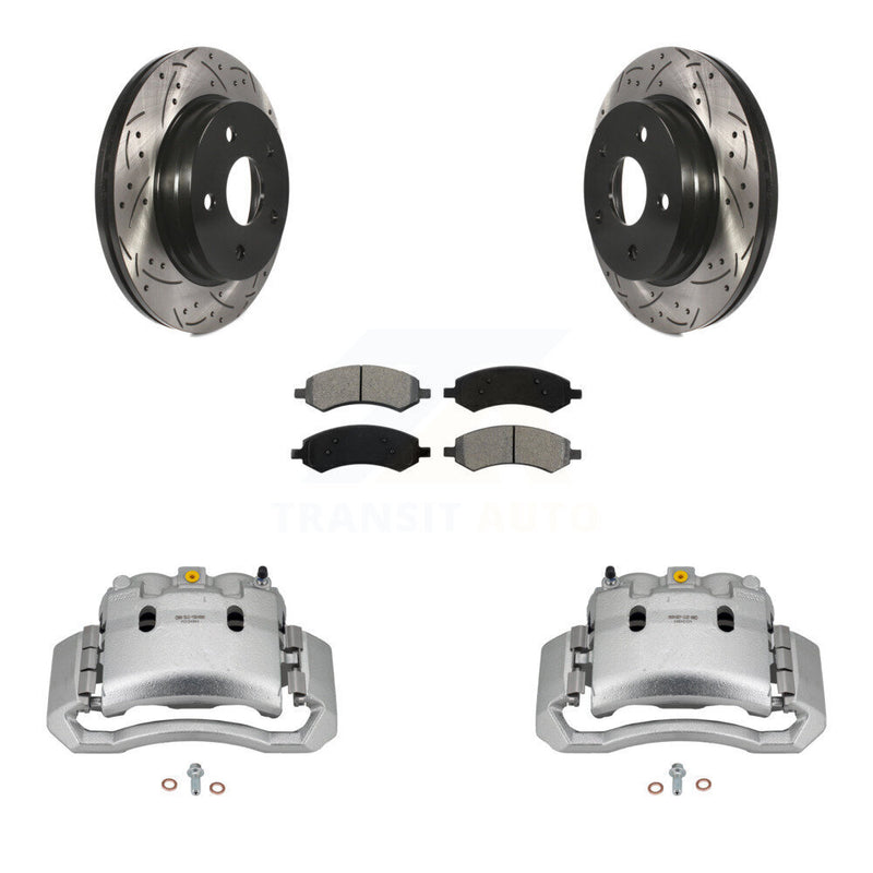 Transit Auto KCD-100198S Disc Brake Kit for 2006 Dodge Ram 1500 - Front product image