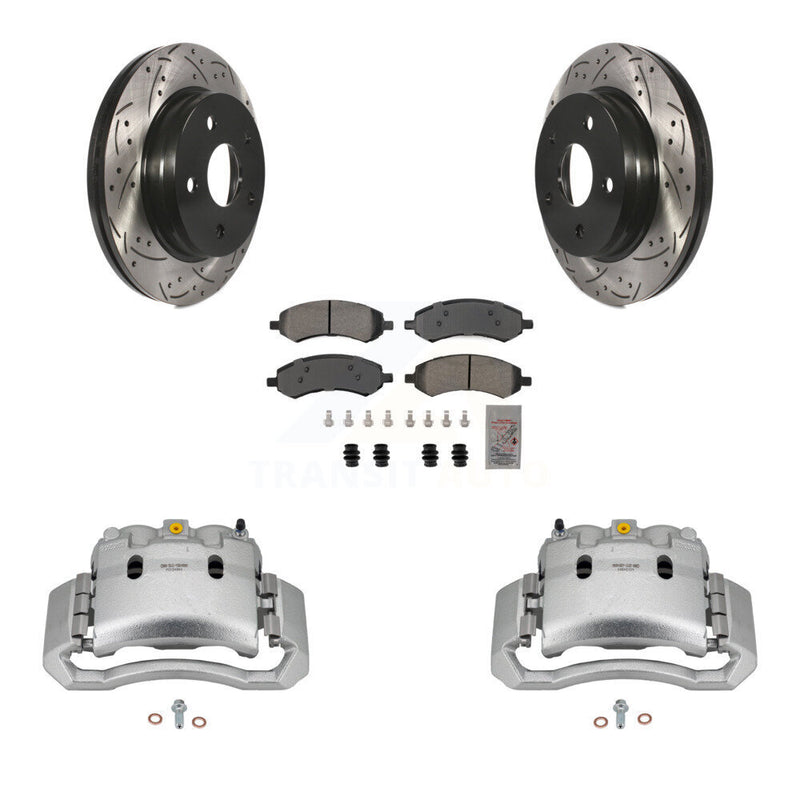 Transit Auto KCD-100199N Disc Brake Kit for 2006 Dodge Ram 1500 - Front product image