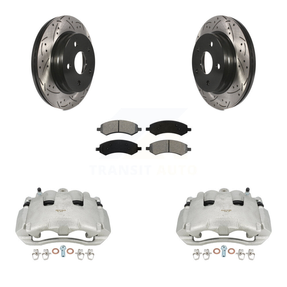 Transit Auto KCD-100199S Disc Brake Kit for 2006-2008 Dodge Ram 1500 - Front product image