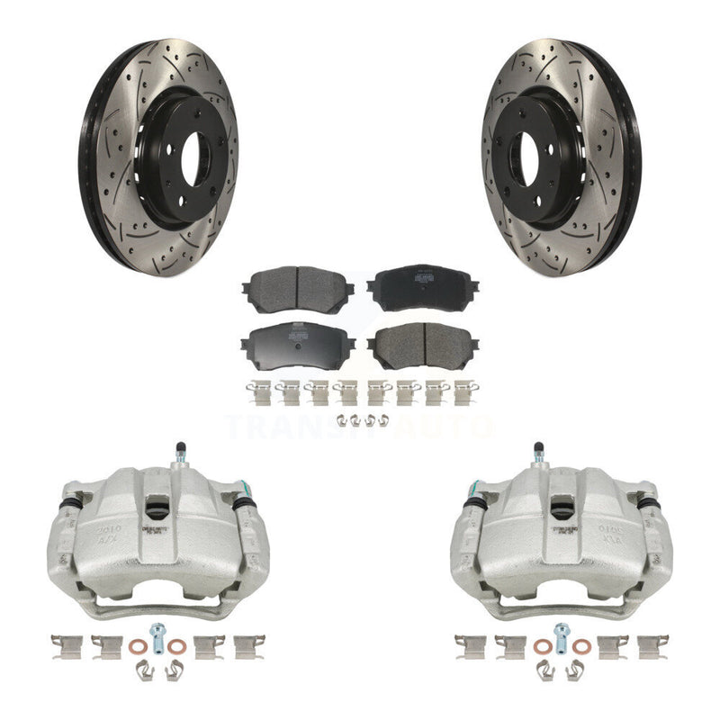 Transit Auto KCD-100200P Disc Brake Kit for 2019-2021 Mazda 6 - Front product image