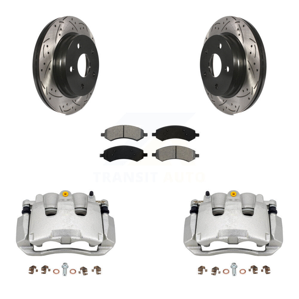 Transit Auto KCD-100200S Disc Brake Kit for 2007-2009 Chrysler Aspen, Dodge Durango - Front product image