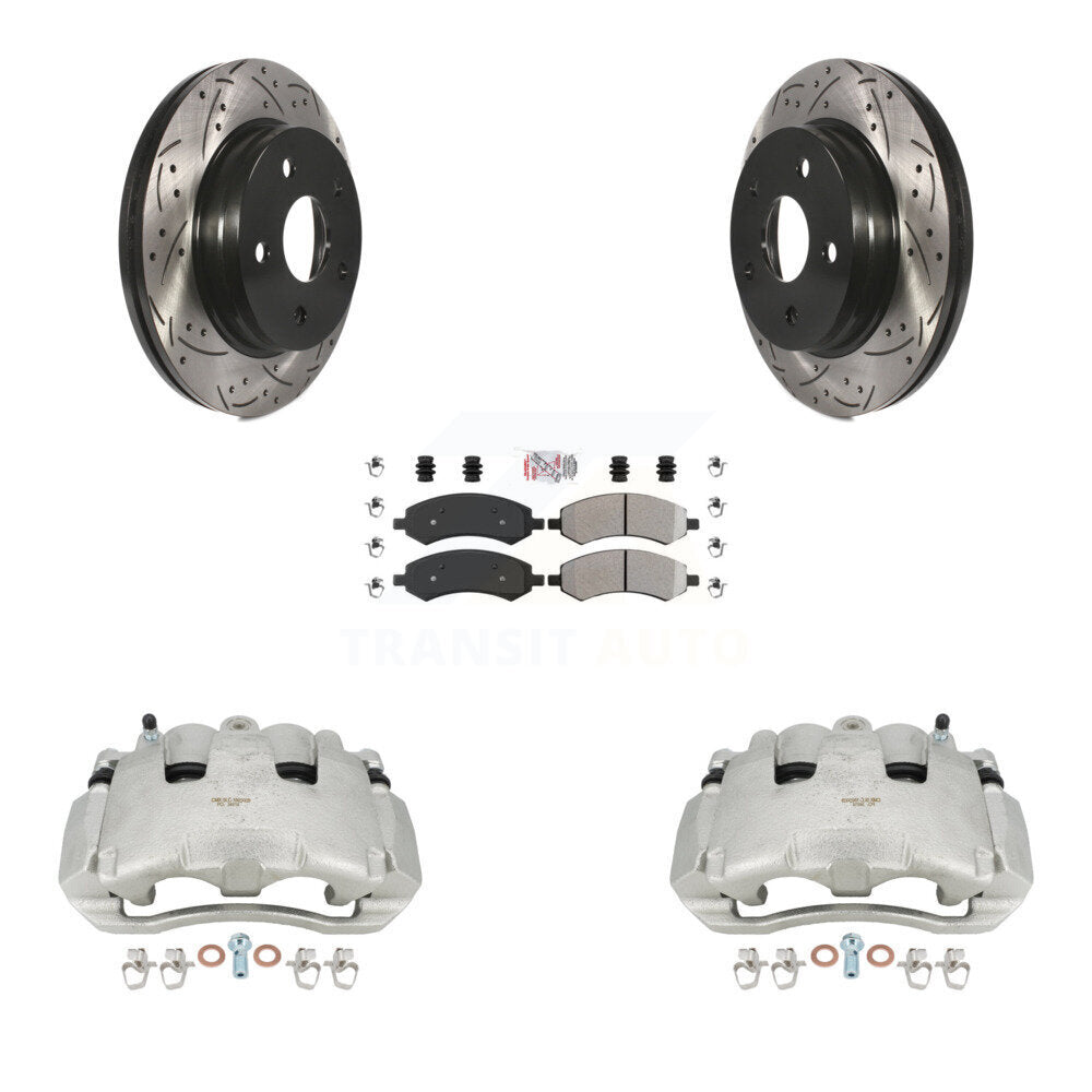 Transit Auto KCD-100201N Disc Brake Kit for 2006-2008 Dodge Ram 1500 - Front product image