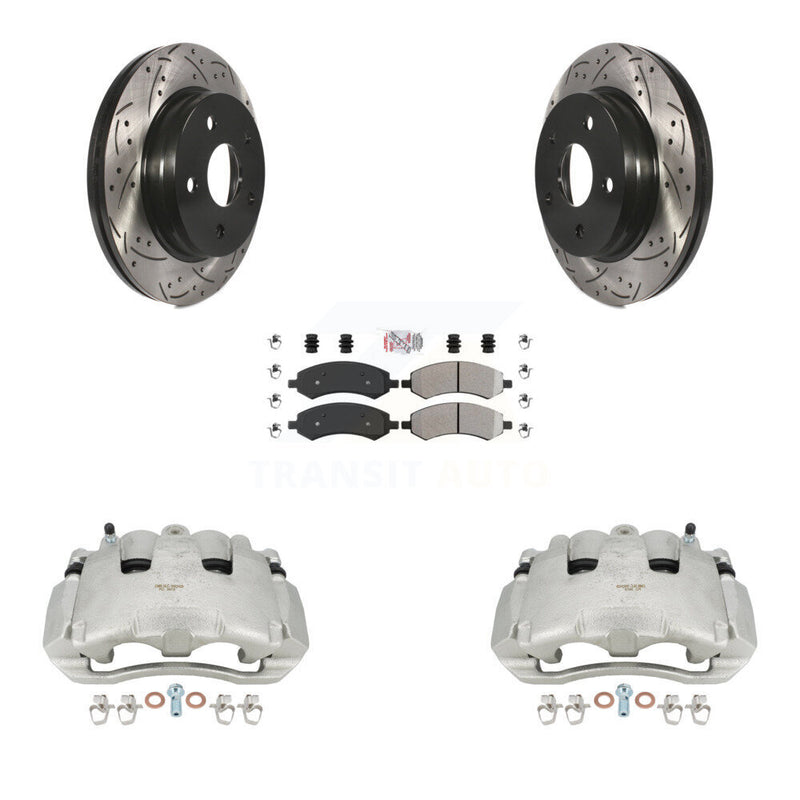 Transit Auto KCD-100201N Disc Brake Kit for 2006-2008 Dodge Ram 1500 - Front product image