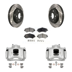Transit Auto KCD-100201P Disc Brake Kit for 2007-2016 Jeep Wrangler - Front product image