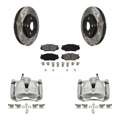 Transit Auto KCD-100201S Disc Brake Kit for 2006-2015 Lexus IS250 - Front product image