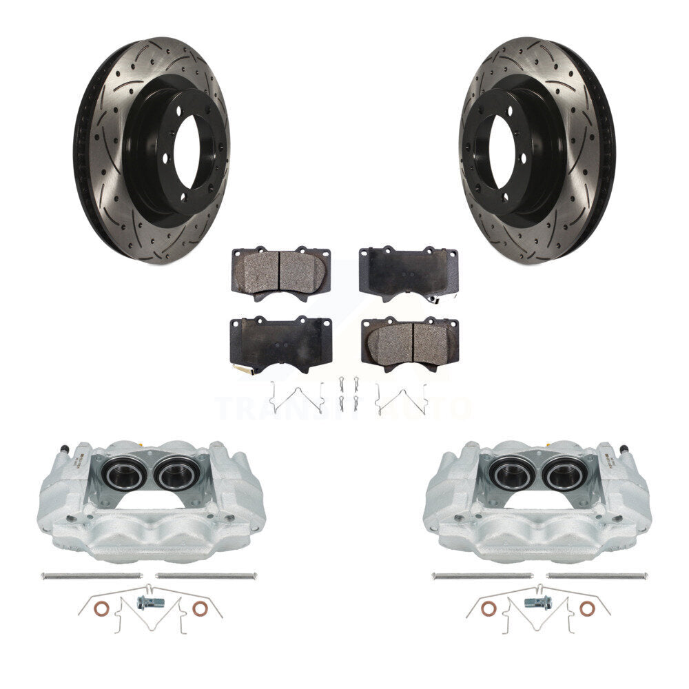 Transit Auto KCD-100201T Disc Brake Kit for 2010-2015 Lexus GX460, Toyota 4Runner - Front product image