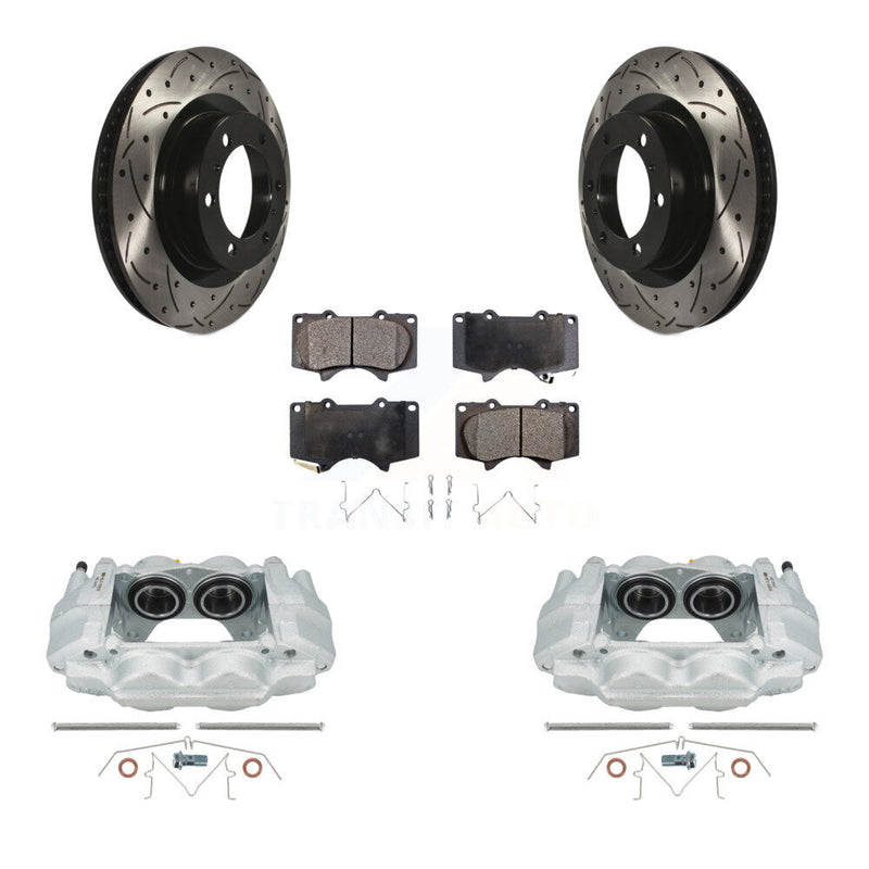 Transit Auto KCD-100201T Disc Brake Kit for 2010-2015 Lexus GX460, Toyota 4Runner - Front product image