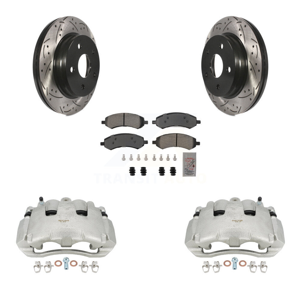 Transit Auto KCD-100202N Disc Brake Kit for 2006-2008 Dodge Ram 1500 - Front product image