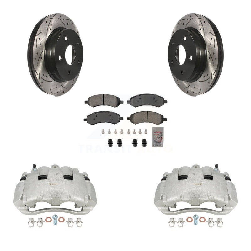 Transit Auto KCD-100202N Disc Brake Kit for 2006-2008 Dodge Ram 1500 - Front product image