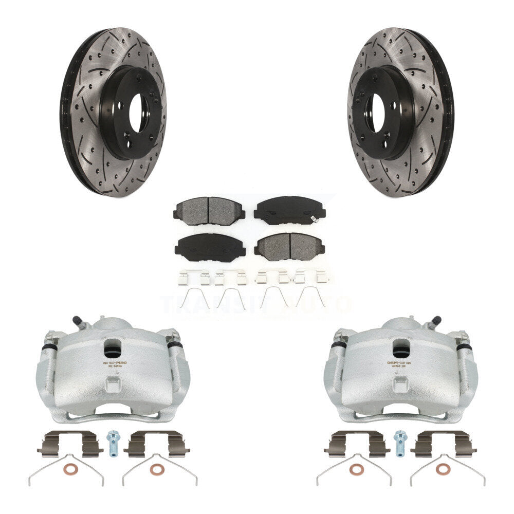 Transit Auto KCD-100203S Disc Brake Kit for 2003-2011 Honda Element - Front product image