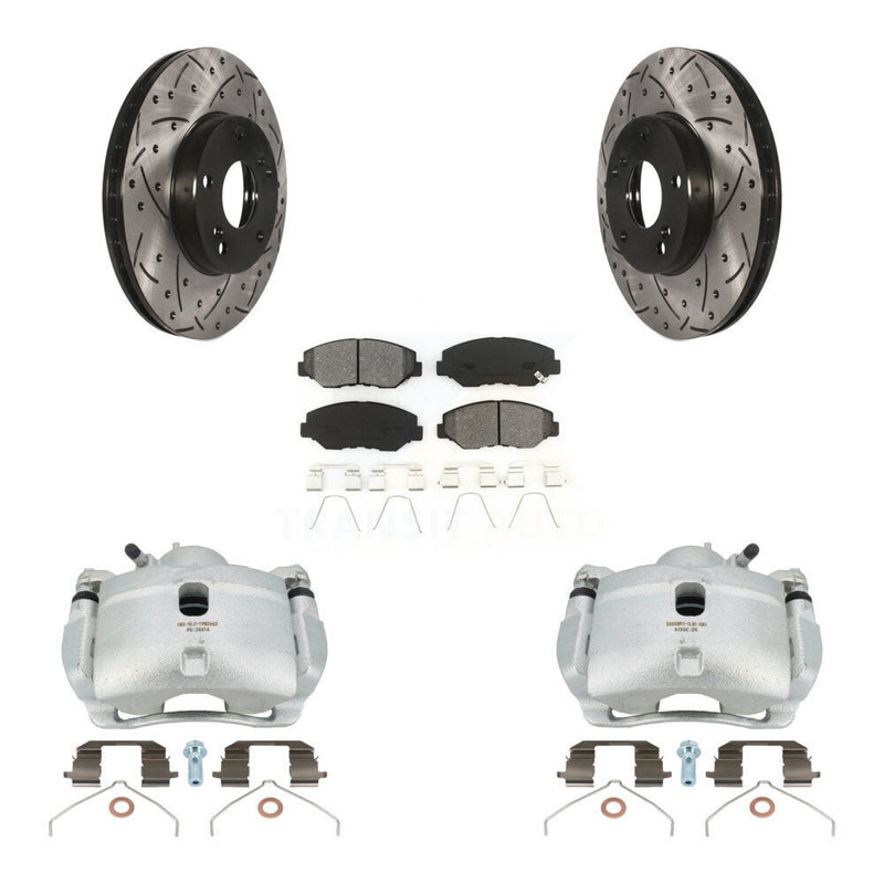 Transit Auto KCD-100203S Disc Brake Kit for 2003-2011 Honda Element - Front product image