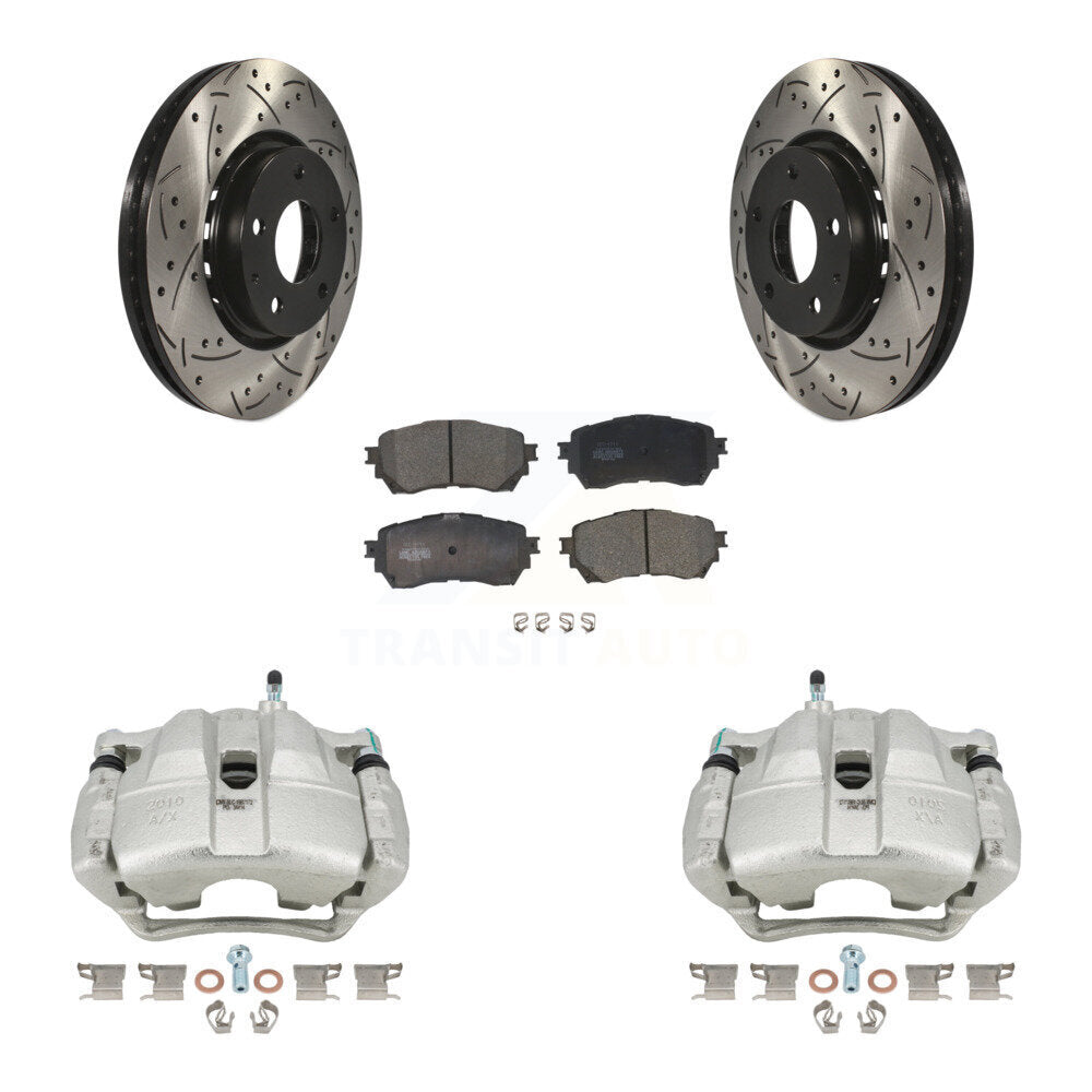 Transit Auto KCD-100203T Disc Brake Kit for 2019-2021 Mazda 6 - Front product image