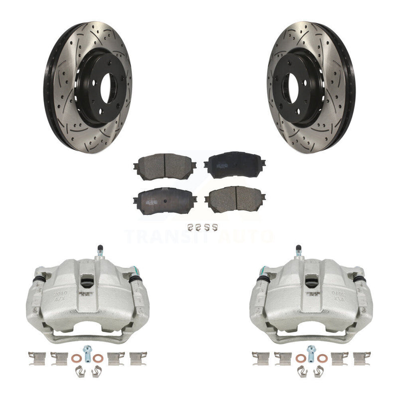 Transit Auto KCD-100203T Disc Brake Kit for 2019-2021 Mazda 6 - Front product image