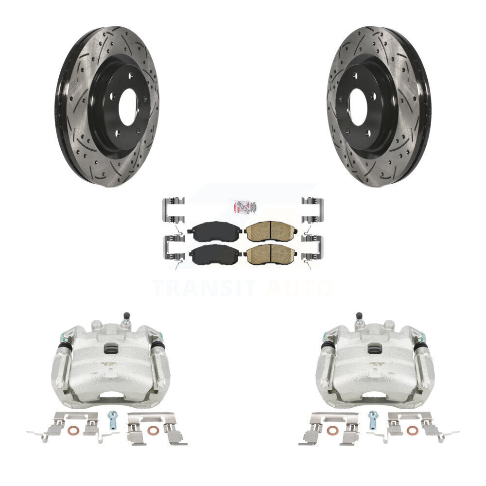 Transit Auto KCD-100204N Disc Brake Kit for 2011-2017 Nissan Juke - Front product image