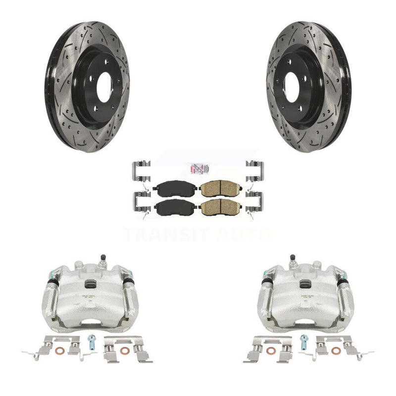 Transit Auto KCD-100204N Disc Brake Kit for 2011-2017 Nissan Juke - Front product image