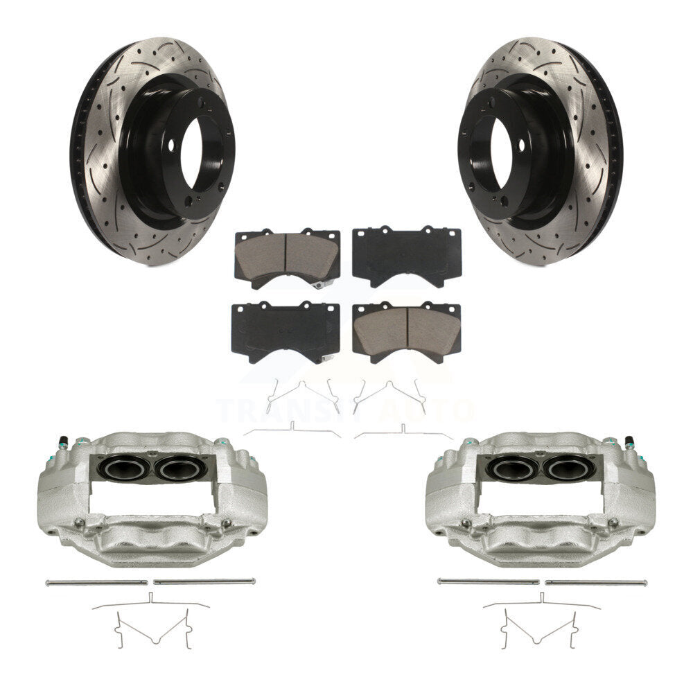 Transit Auto KCD-100205C Disc Brake Kit for 2007-2016 Toyota Sequoia, Toyota Tundra - Front product image