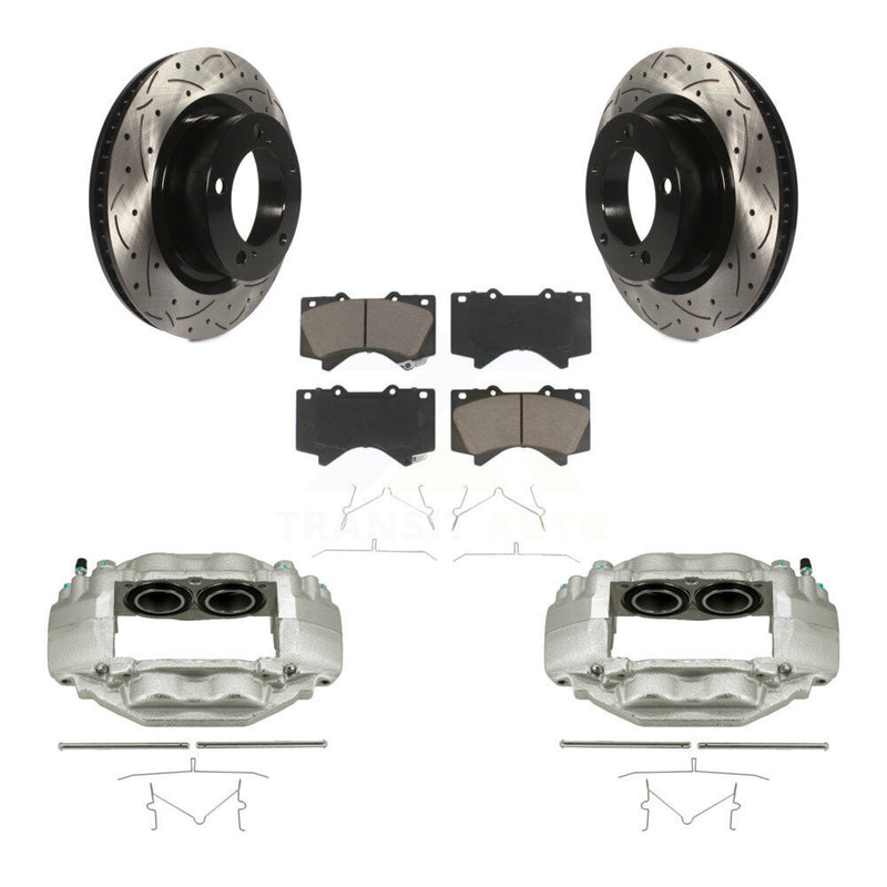 Transit Auto KCD-100205C Disc Brake Kit for 2007-2016 Toyota Sequoia, Toyota Tundra - Front product image