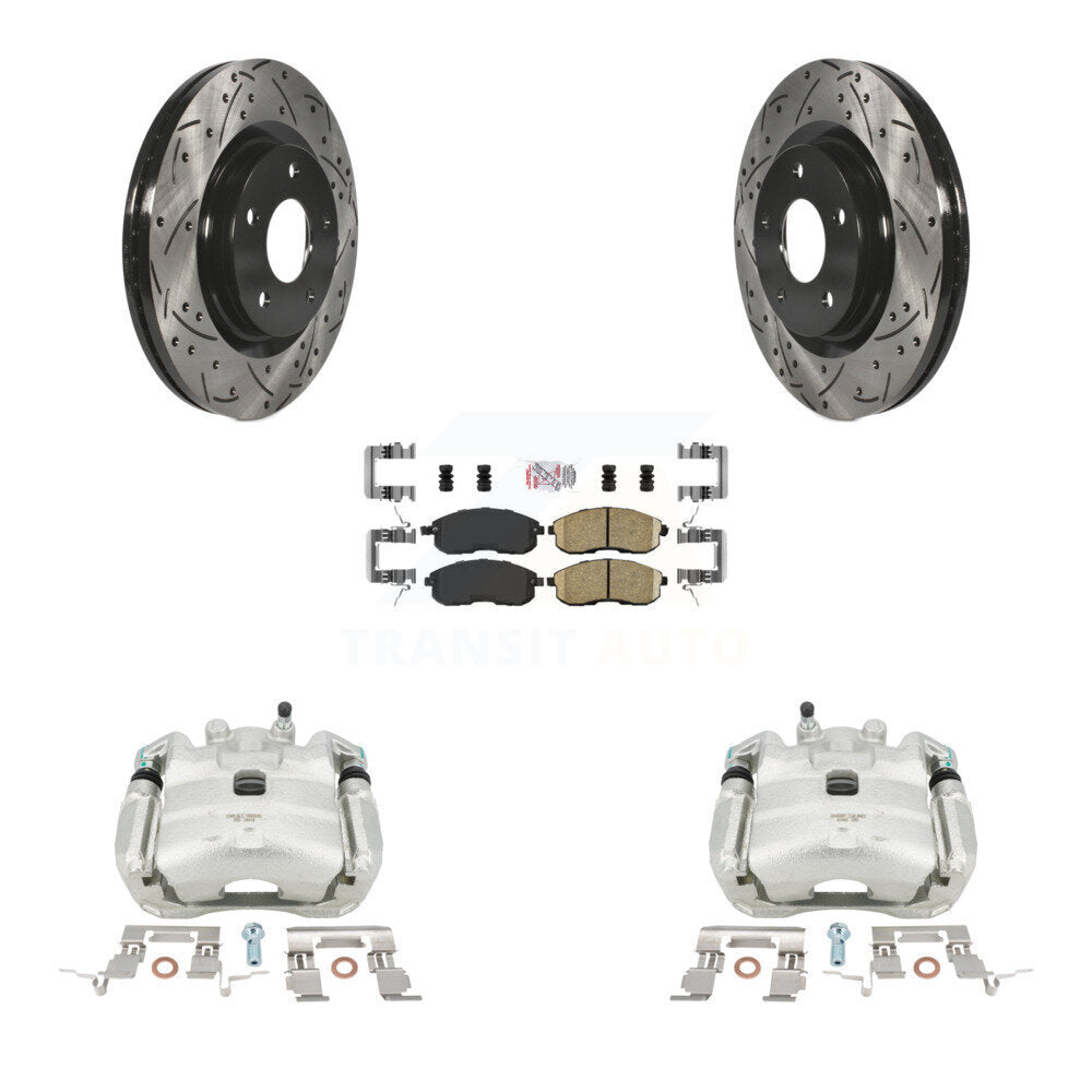 Transit Auto KCD-100205N Disc Brake Kit for 2011-2017 Nissan Juke - Front product image