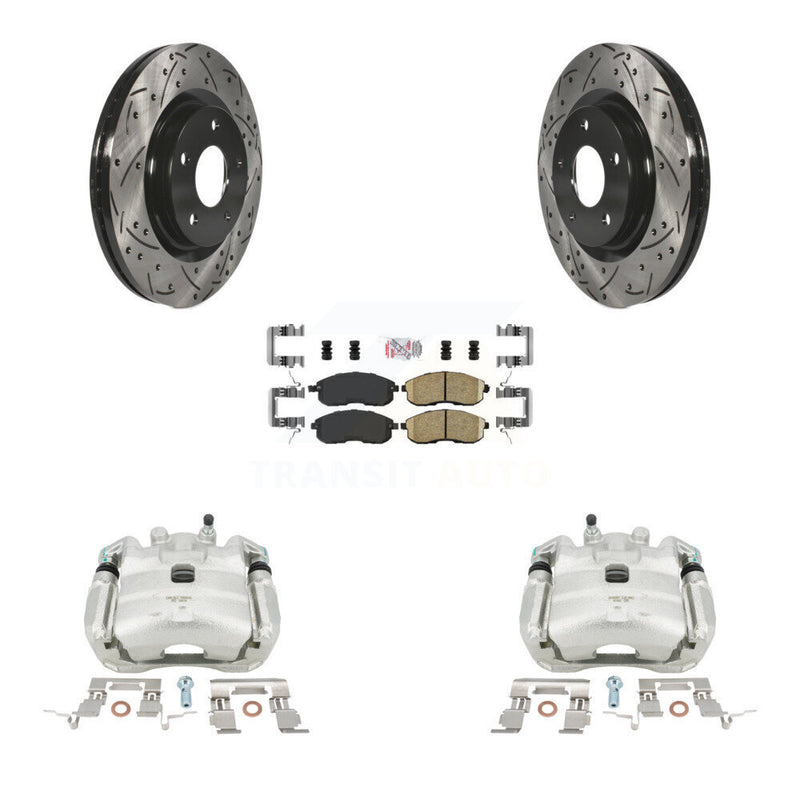 Transit Auto KCD-100205N Disc Brake Kit for 2011-2017 Nissan Juke - Front product image