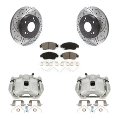 Transit Auto KCD-100205S Disc Brake Kit for 2011-2015 Honda CR-Z - Front product image