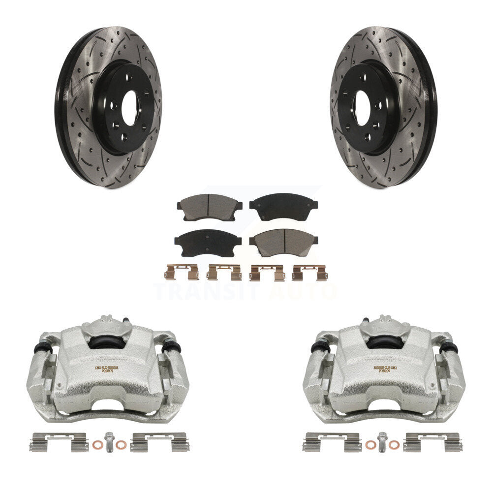 Transit Auto KCD-100206C Disc Brake Kit for 2011-2017 Chevrolet Cruze Limited, Chevrolet Sonic, Chevrolet Cruze - Front product image