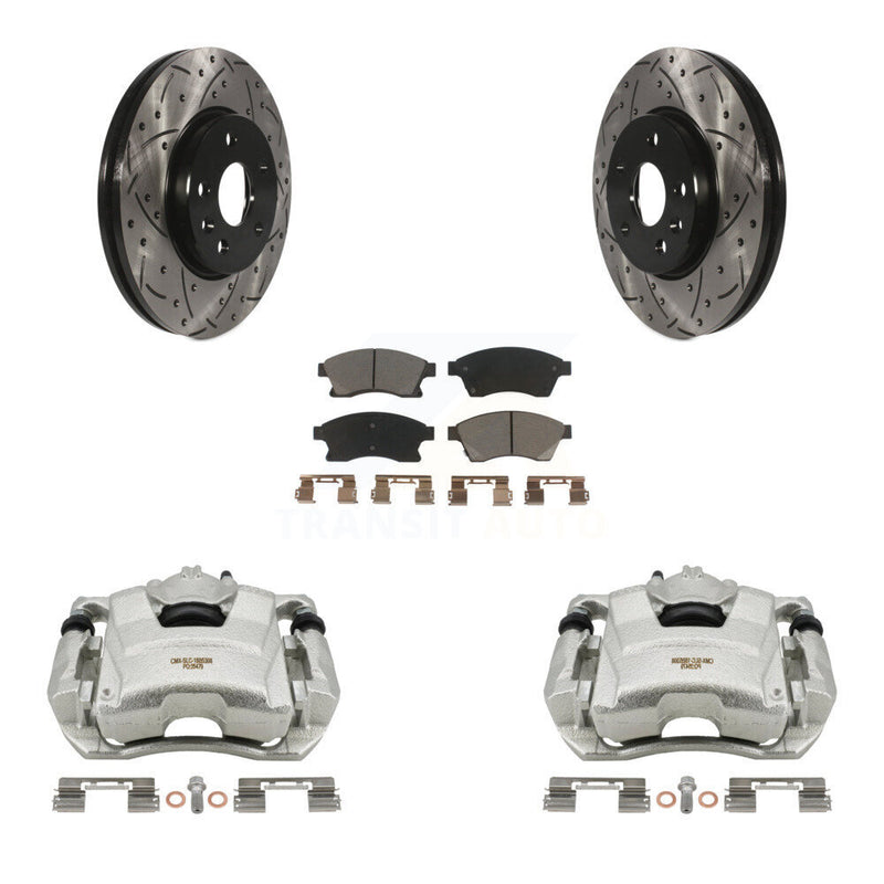 Transit Auto KCD-100206C Disc Brake Kit for 2011-2017 Chevrolet Cruze Limited, Chevrolet Sonic, Chevrolet Cruze - Front product image