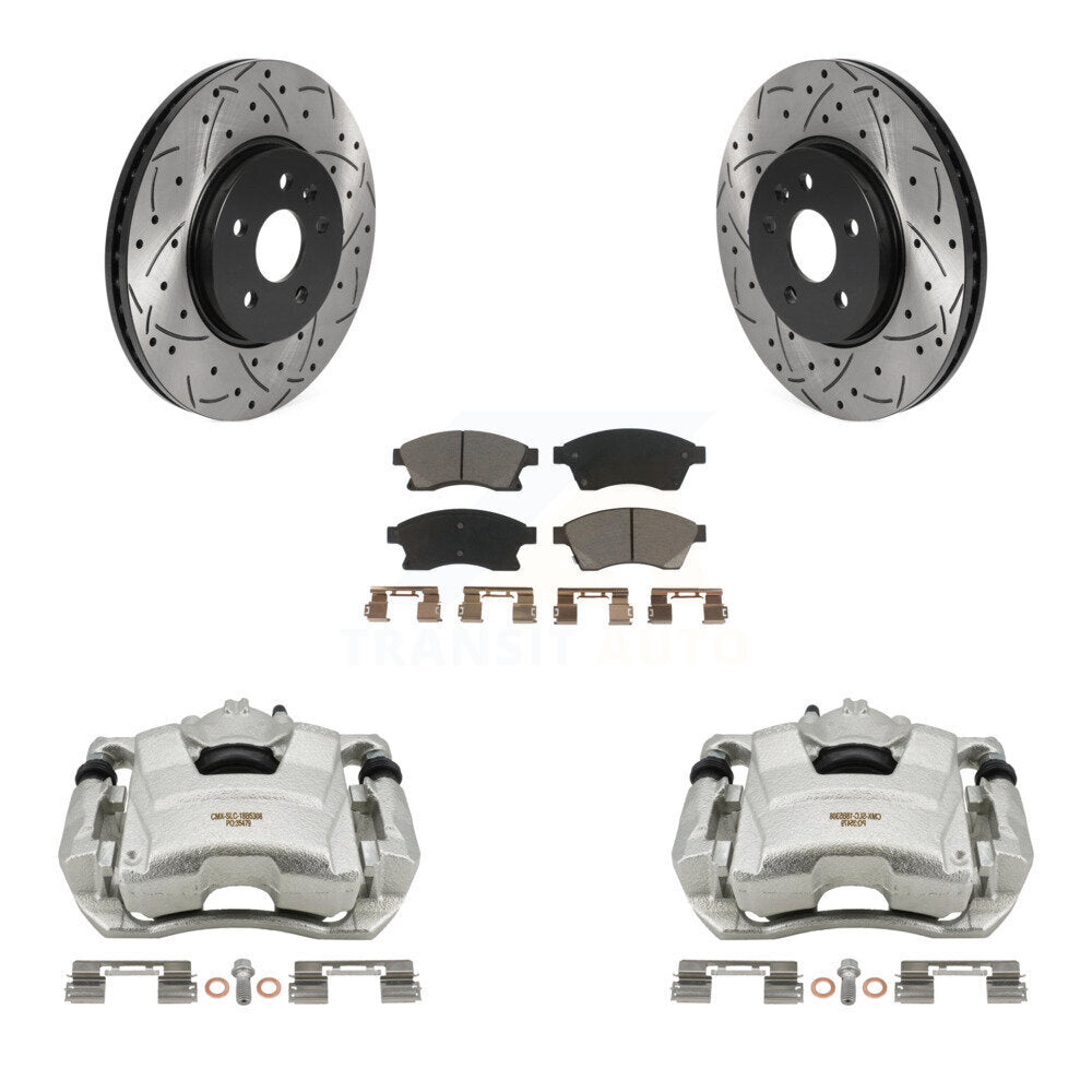 Transit Auto KCD-100208C Disc Brake Kit for 2013-2014 Chevrolet Sonic - Front product image