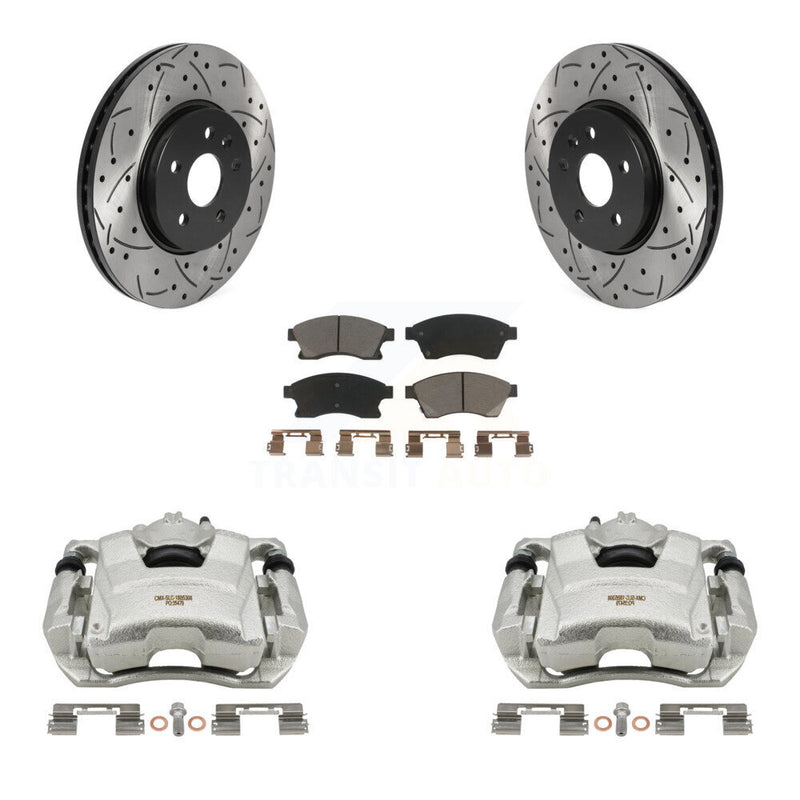 Transit Auto KCD-100208C Disc Brake Kit for 2013-2014 Chevrolet Sonic - Front product image