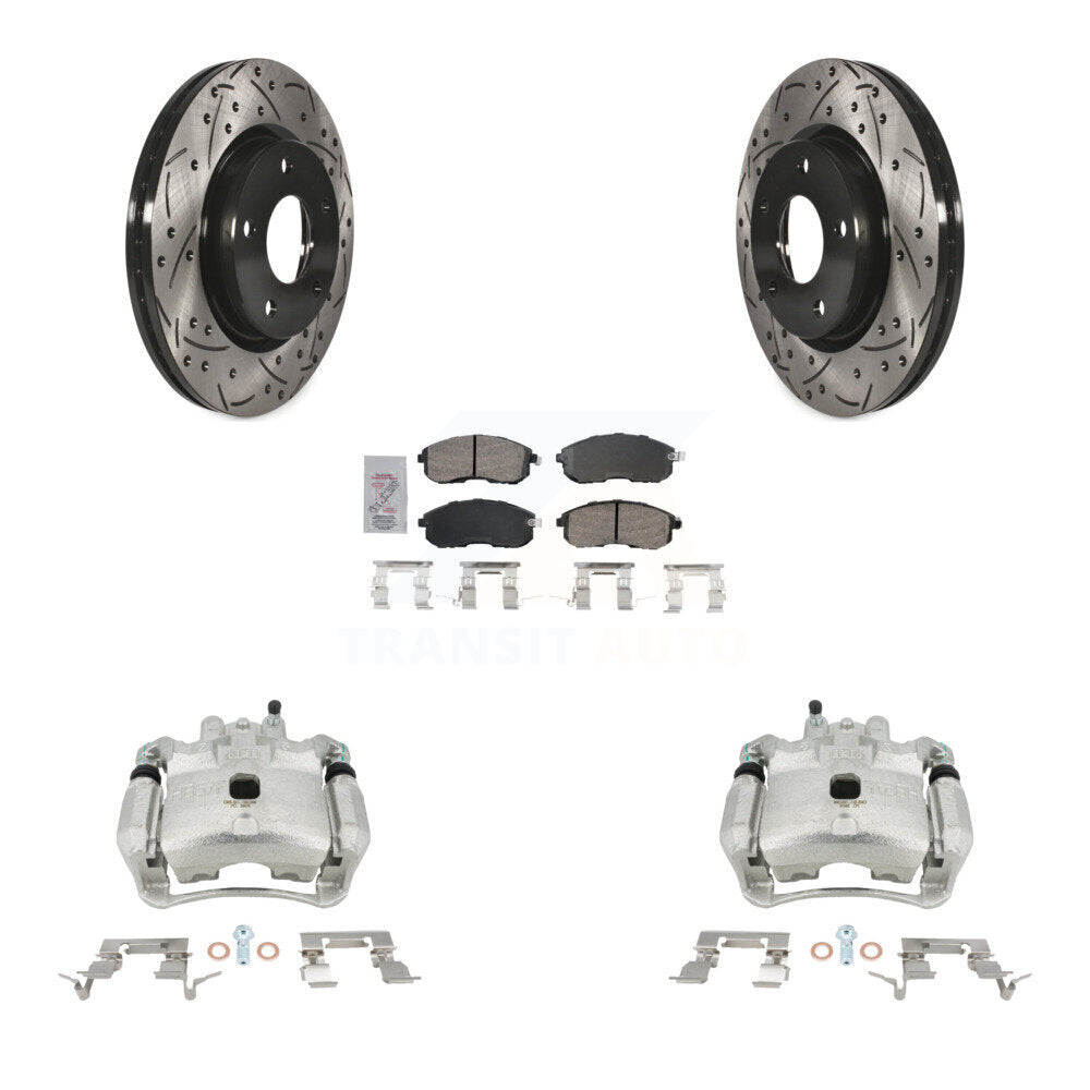 Transit Auto KCD-100209N Disc Brake Kit for 2013-2019 Nissan Sentra - Front product image