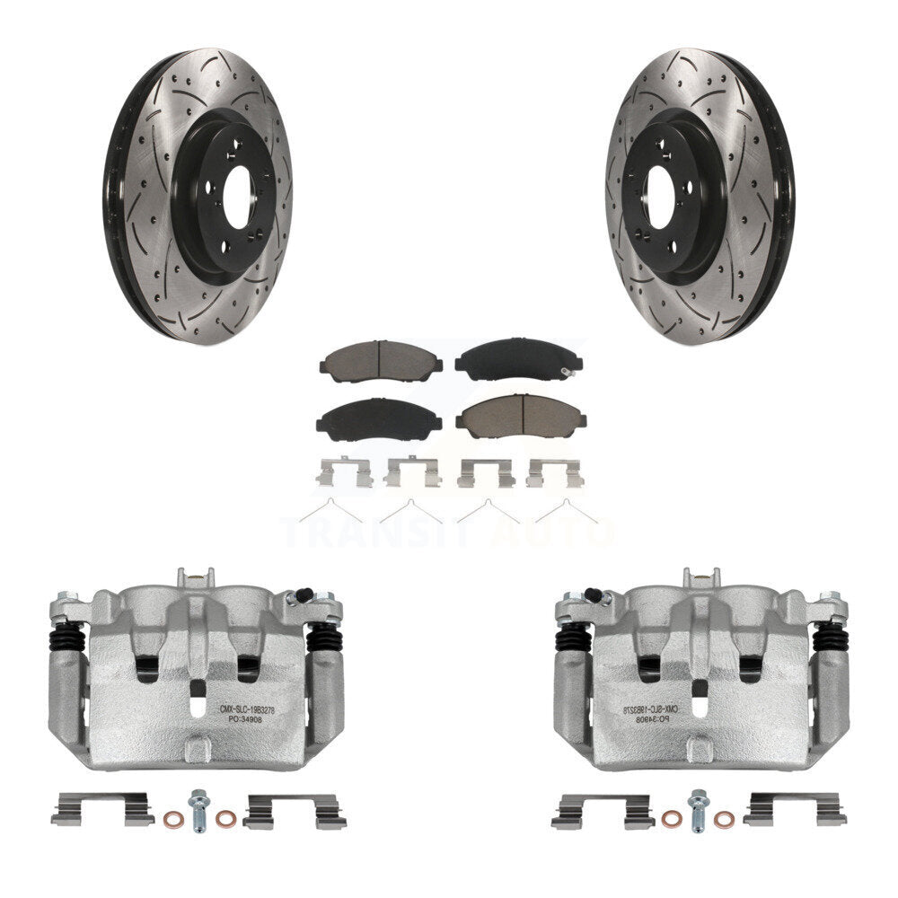 Transit Auto KCD-100210C Disc Brake Kit for 2007-2013 Acura ZDX, Acura MDX - Front product image