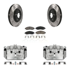 Transit Auto KCD-100210C Disc Brake Kit for 2007-2013 Acura ZDX, Acura MDX - Front product image