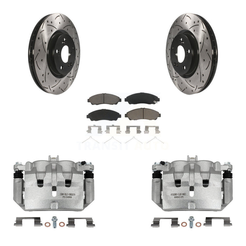 Transit Auto KCD-100210C Disc Brake Kit for 2007-2013 Acura ZDX, Acura MDX - Front product image