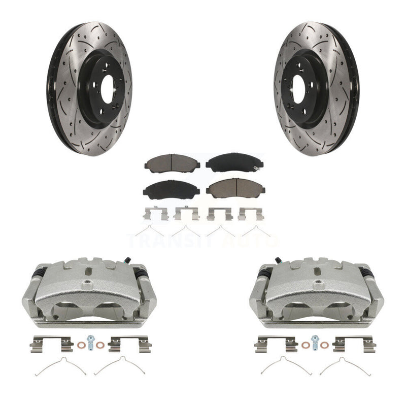 Transit Auto KCD-100211C Disc Brake Kit for 2009-2015 Honda Pilot - Front product image