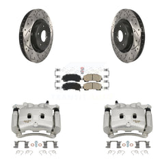 Transit Auto KCD-100211N Disc Brake Kit for 2014-2024 INFINITI Q60, INFINITI QX50, INFINITI Q50 - Front product image