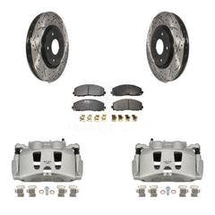 Transit Auto KCD-100211P Disc Brake Kit for 2017-2024 Chrysler Grand Caravan, Chrysler Pacifica, Chrysler Voyager & more - Front product image