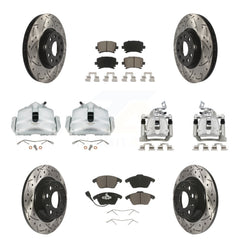 Transit Auto KCD-100212C Disc Brake Kit for 2012 Volkswagen CC - Front and Rear product image