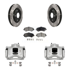 Transit Auto KCD-100212T Disc Brake Kit for 2008-2012 Ram C/V, Volkswagen Routan, Chrysler Town & Country & more - Front product image