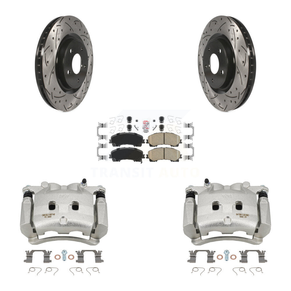 Transit Auto KCD-100213N Disc Brake Kit for 2014-2019 Nissan Rogue - Front product image
