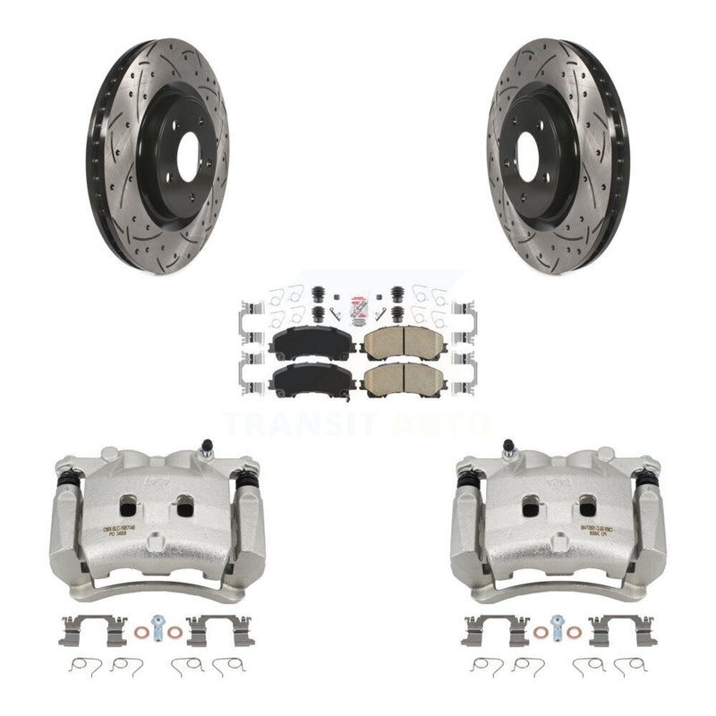 Transit Auto KCD-100213N Disc Brake Kit for 2014-2019 Nissan Rogue - Front product image
