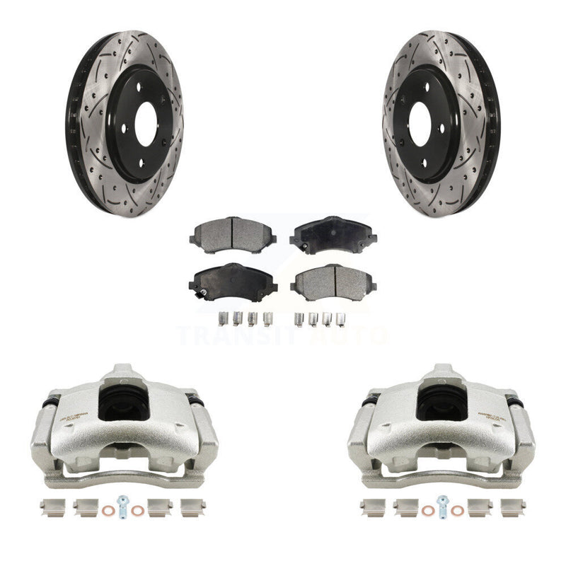 Transit Auto KCD-100213P Disc Brake Kit for 2009-2011 Dodge Journey - Front product image