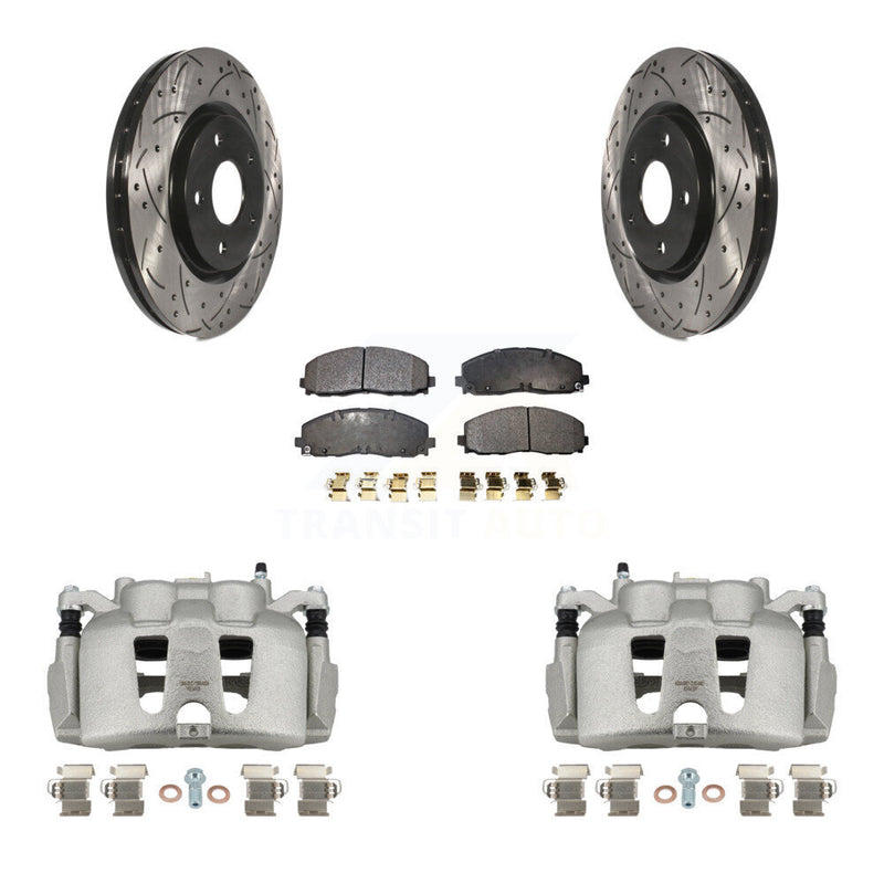 Transit Auto KCD-100213T Disc Brake Kit for 2014-2020 Dodge Journey - Front product image
