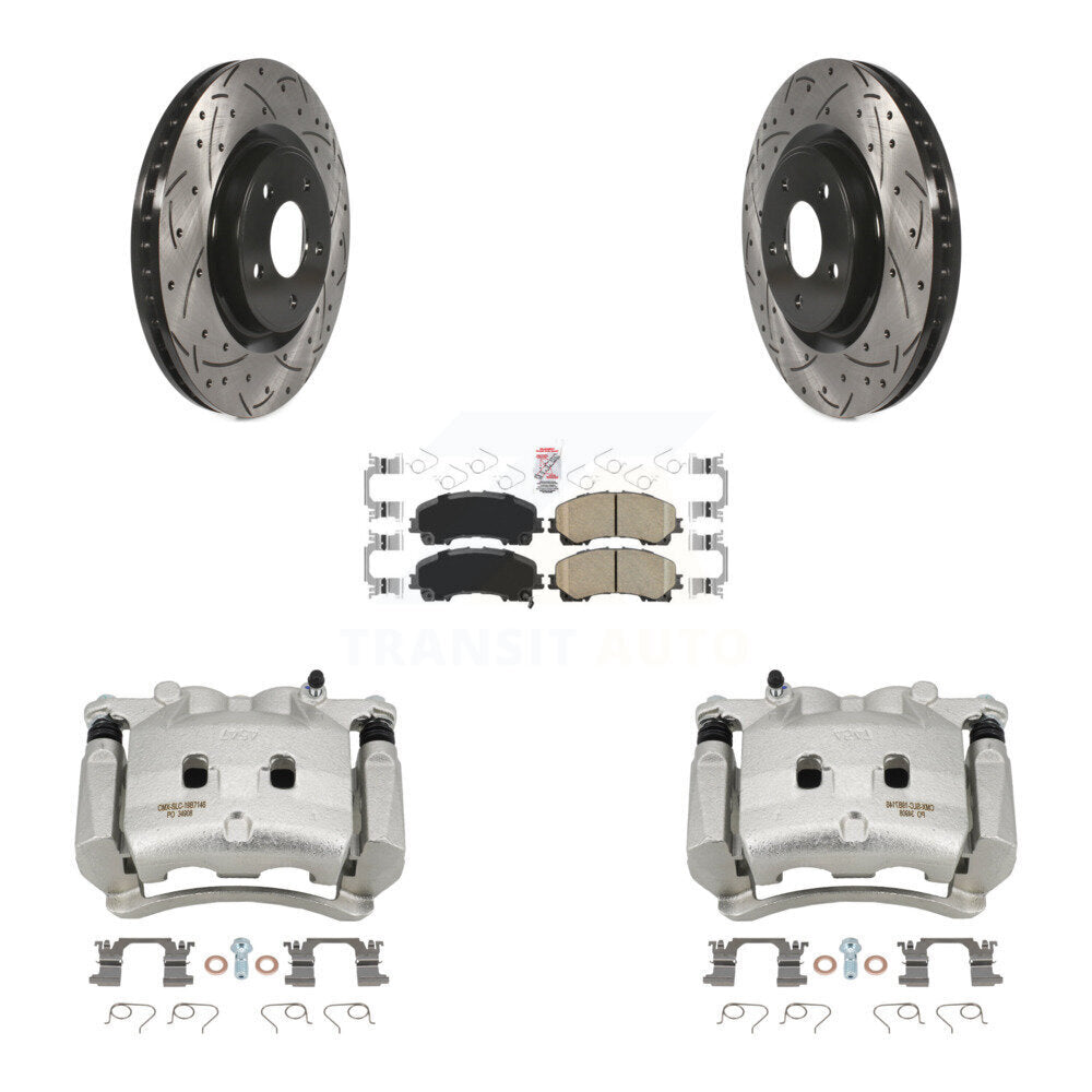 Transit Auto KCD-100214N Disc Brake Kit for 2014-2019 Nissan Rogue - Front product image