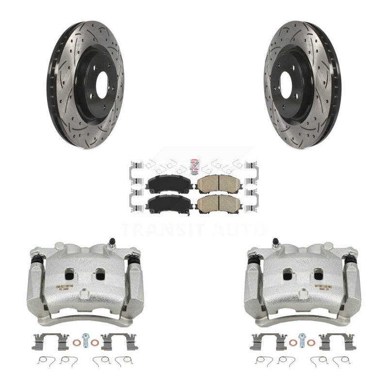 Transit Auto KCD-100214N Disc Brake Kit for 2014-2019 Nissan Rogue - Front product image